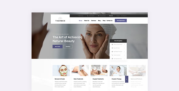 Thermen - Beauty Spa & Wellness Center WordPress Theme