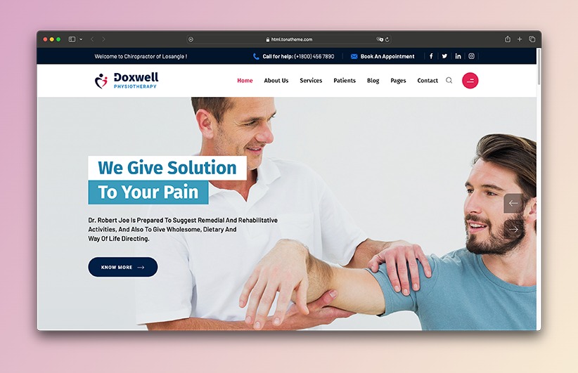 Doxwell WordPress theme