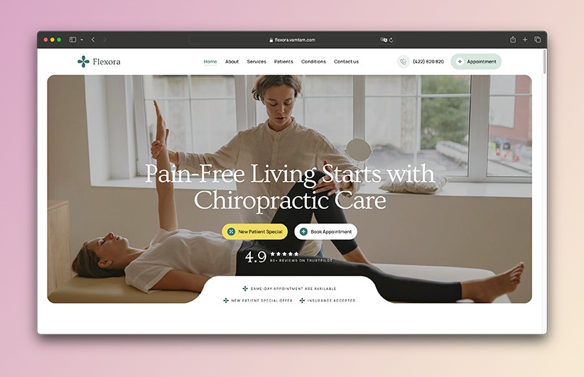 Flexora WordPress theme