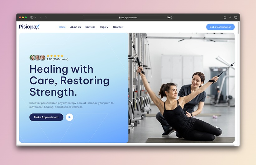 Pisiopax WordPress theme