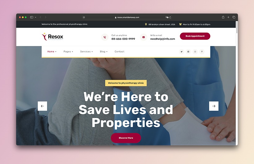 Resox WordPress theme